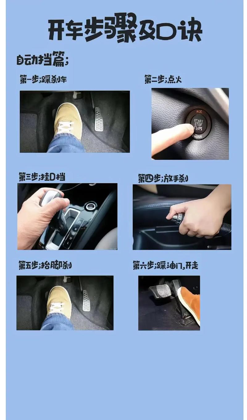 自动挡车的步骤新手必看 自动挡车怎么操作步骤
